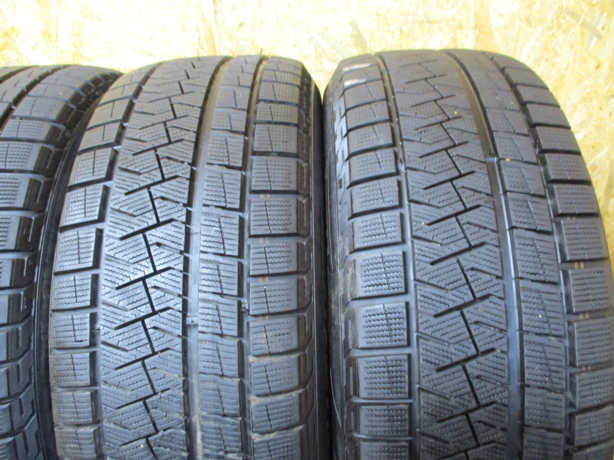 【青森発】215/55R16 93Q★8.5分山 ピレリ ICE ASIMMETRICO 2018年製　4本価格　スタッドレス【送料無料】AOM-X1158　トヨタ クラウンなど 215&frasl;55R16 ピレリ 4本セット V40CC V40 評価篇