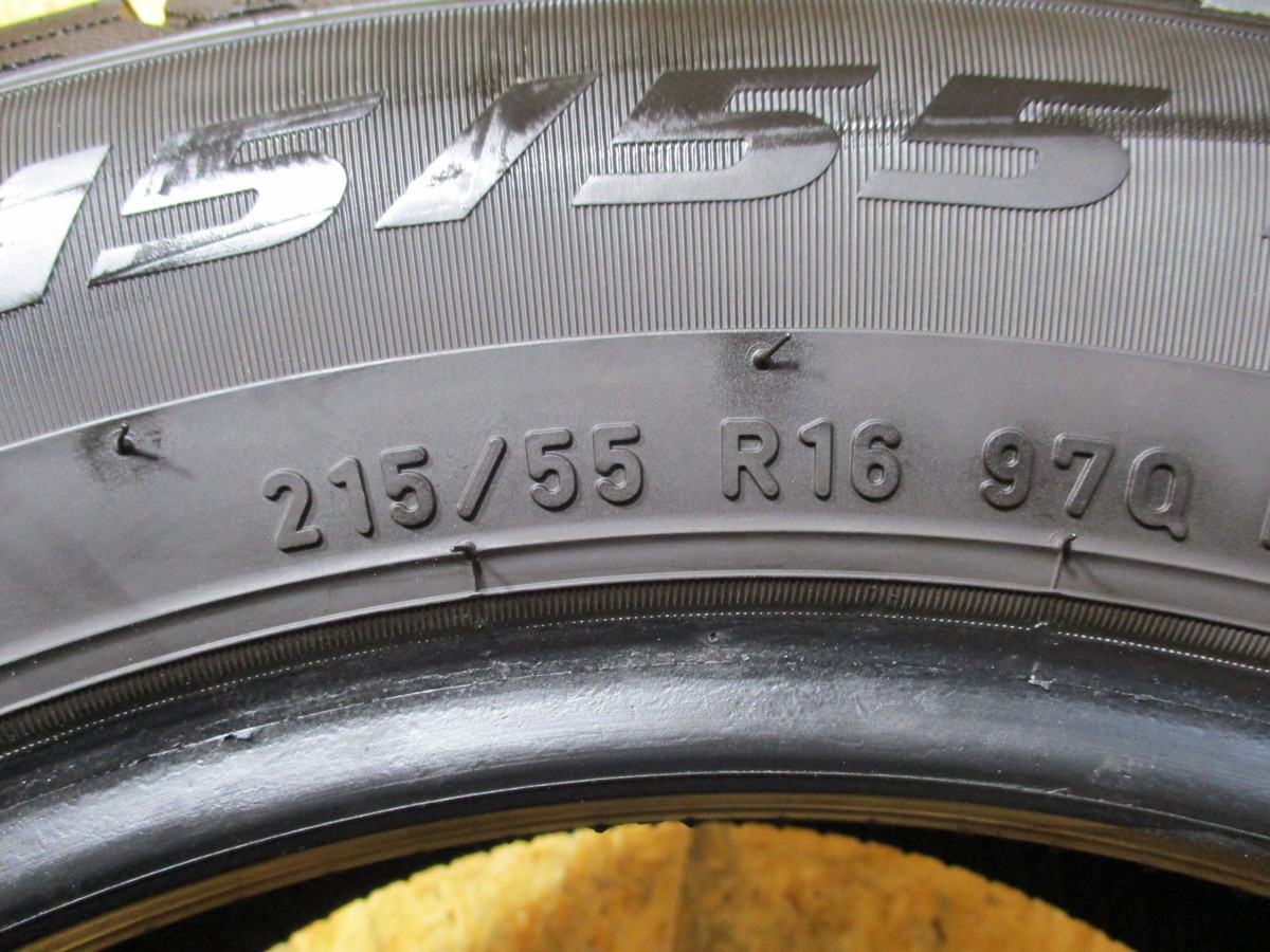 【青森発】215/55R16 93Q★8.5分山 ピレリ ICE ASIMMETRICO 2018年製　4本価格　スタッドレス【送料無料】AOM-X1158　トヨタ クラウンなど 215&frasl;55R16 ピレリ 4本セット V40CC V40 評価篇
