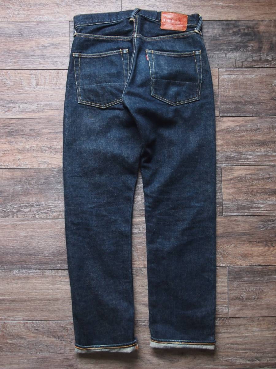 EVISU/エヴィス Lot.2000 No.2 虎耳ストレート w30 デニムパンツ 無地 