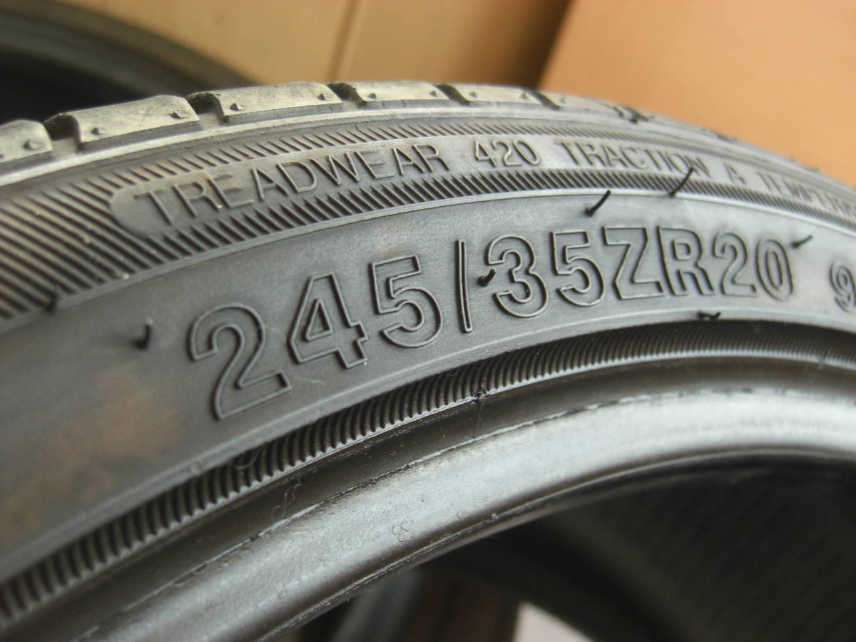 WINRUN R330 245⁄35ZR20 95W XL夏タイヤ4本 中古