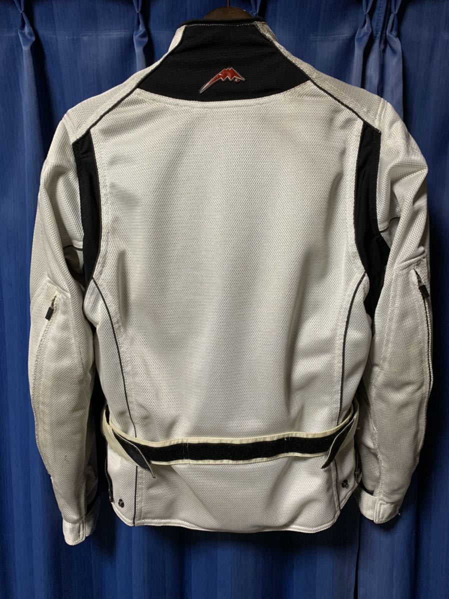 KUSHITANI クシタニ K-2167 フルメッシュジャケット 白 ホワイト L