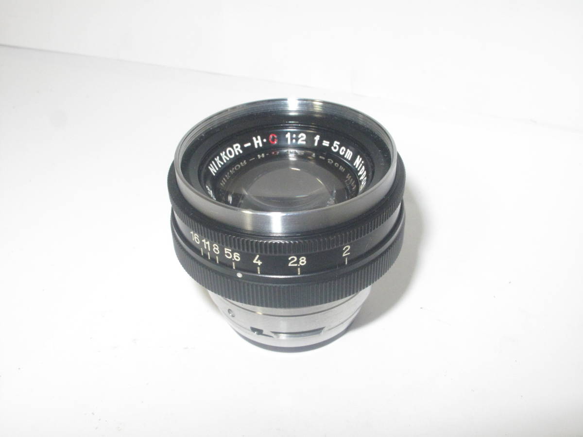 Nikon Nippon Kogaku 50mm 5cm Nikkor-H.C F2 L39 Lens f⁄2 H.C 
