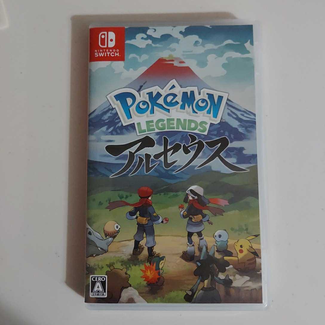 ニンテンドースイッチ用ソフト ポケモンレジェンズアルセウス 中古品