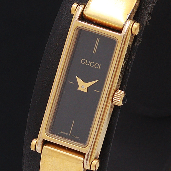 送料無料15周年限定モデル 稼働GUCCI グッチ 1500 GOLD | 時計