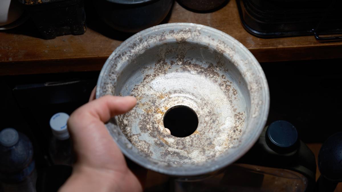 カタチ製作所 一点物 Crater gold 検)インビジブルインク バリエム XL