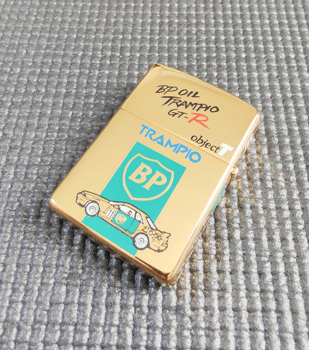 ZIPPO トランピオ trampio GT-R ソリッドブラス SOLIDBRASS 1993年製 