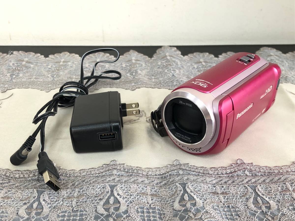 Panasonic デジタルビデオカメラ HC-W580M ピンク パナソニック 【公式