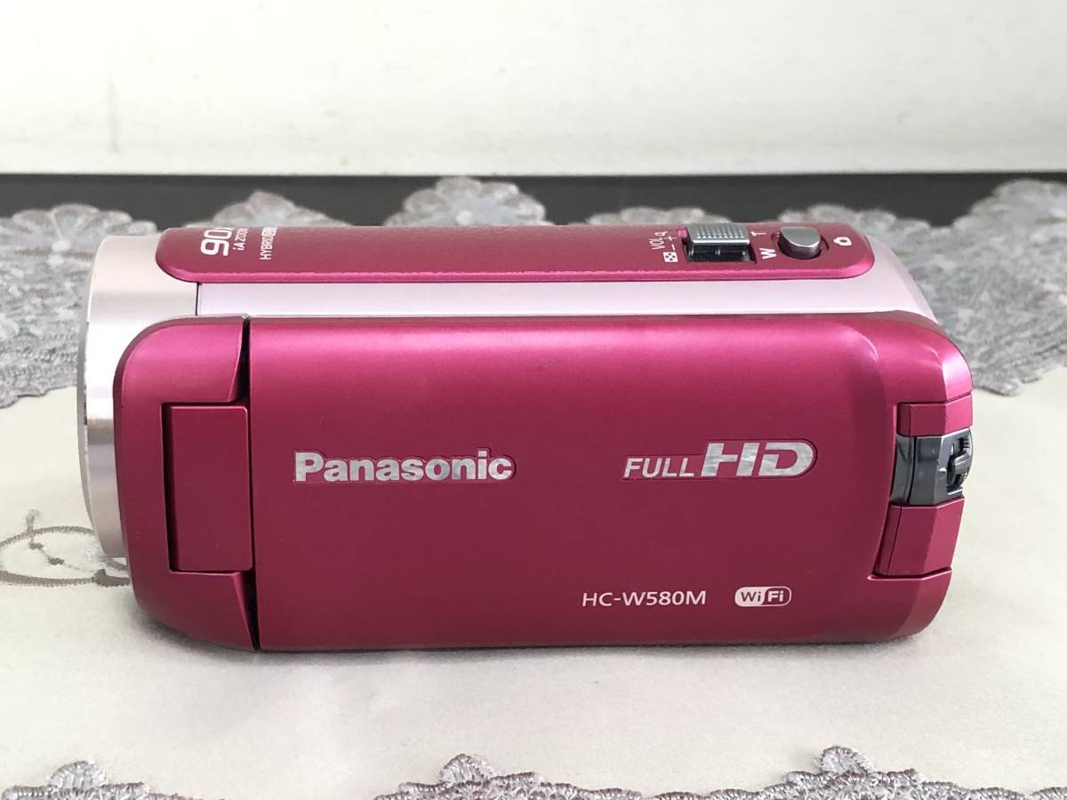 Panasonic デジタルビデオカメラ HC-W580M ピンク パナソニック 【公式