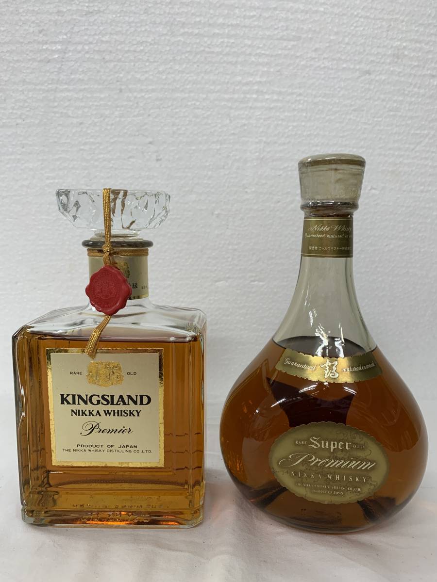 注目！【古酒 ジャパニーズウイスキー2本】NIKKA WHISKY キングス