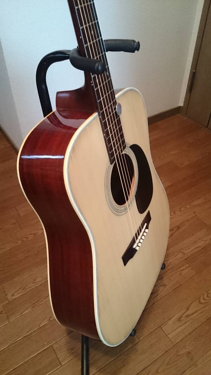 Morris W-18 アコースティックギター 調整済み 弦高低め 美品
