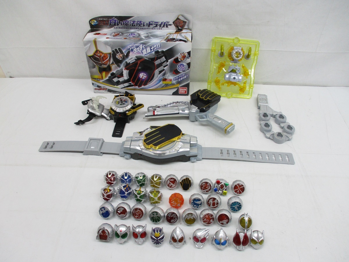 8747p 仮面ライダーウィザード ウィザードライバー 白い魔法使いドライバー ウィザーソードガン ドラゴタイマー プラモンスター リング 他 仮面ライダー 売買されたオークション情報 Yahooの商品情報をアーカイブ公開 オークファン Aucfan Com