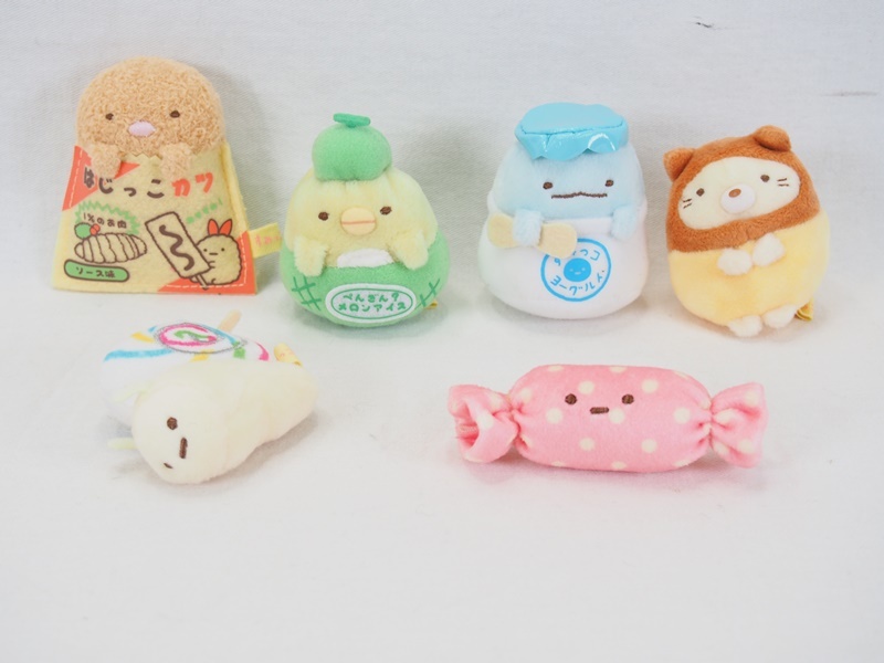 すみっコぐらし てのりぬいぐるみ だがし屋すみっコ 6体 とかげ