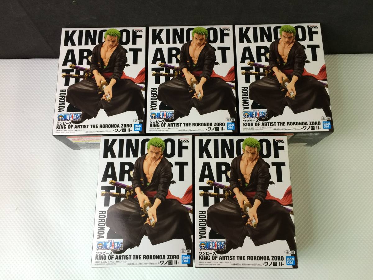 oiE173# 送料無料 未開封 ワンピース KING OF ARTIST ロロノア・ゾロ