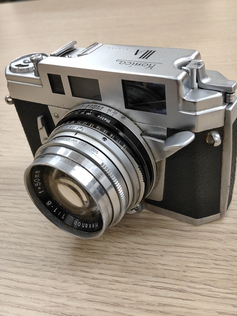 ◇◇#2088 コニカ KONICA III A フィルムカメラ ボディ レンズ