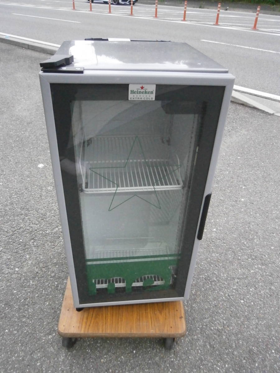 ☆中古品 ハイネケン Heineken 卓上冷蔵ショーケース 100V CCV24 C PA