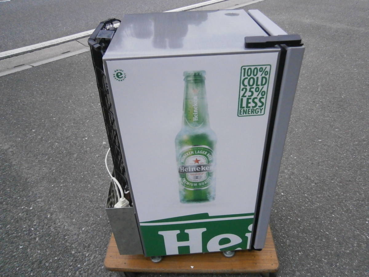 ☆中古品 ハイネケン Heineken 卓上冷蔵ショーケース 100V CCV24 C PA