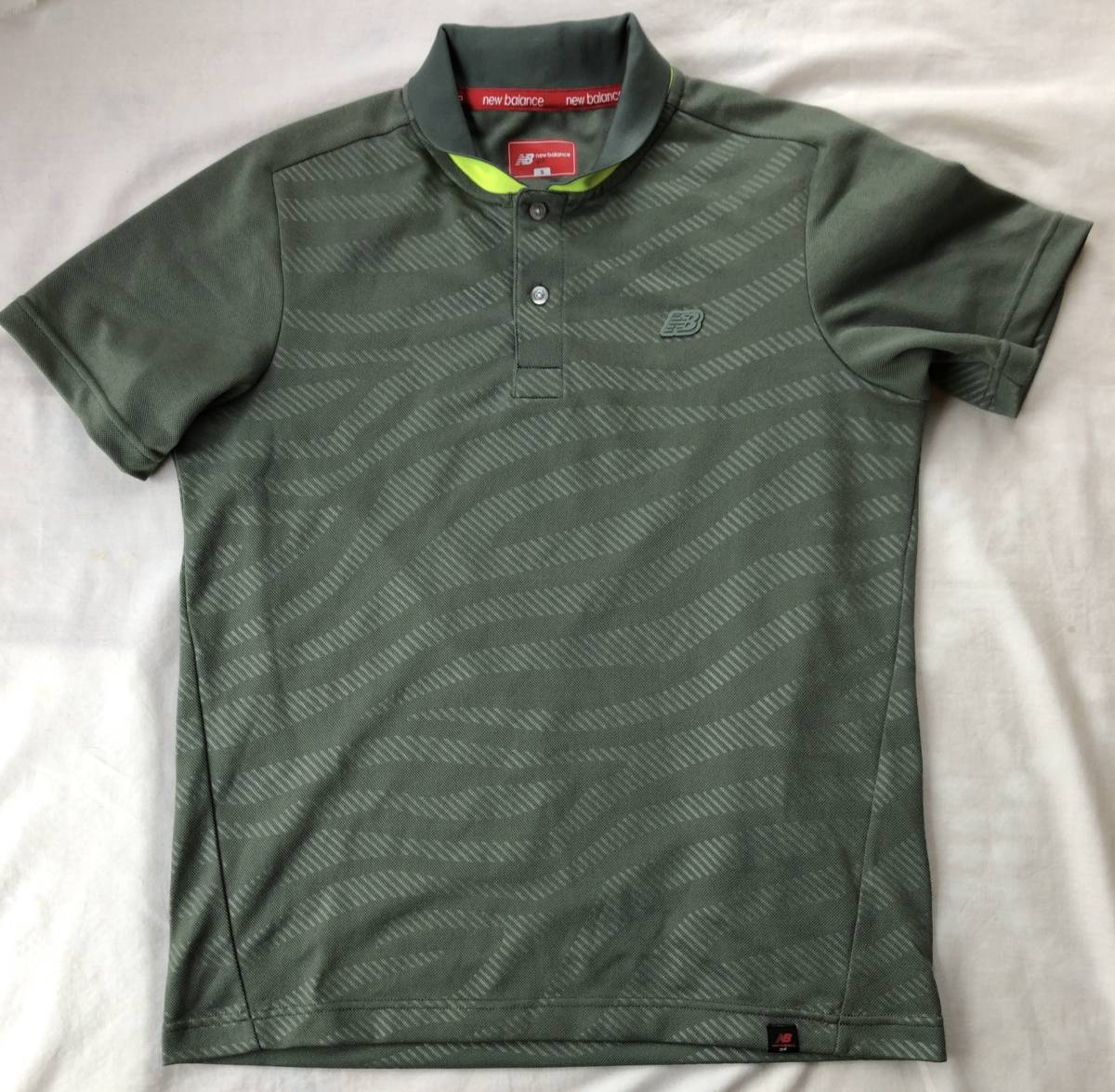  newbalance GOLFニューバランスゴルフショートカラーポロ５オリーブ系adidasオークリーBEAMSGOLFパーリーゲイツ好きにも(シャツ)｜売買されたオークション情報、yahooの商品情報をアーカイブ公開 - シャツ