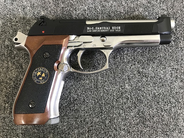 TWD43545小 東京マルイ サムライエッジ ガスガン M92F バイオハザード
