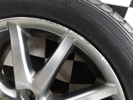 ☆バリ溝☆ トヨタ 50系 エスティマ 純正 225/50R18 18×7J 51 5穴