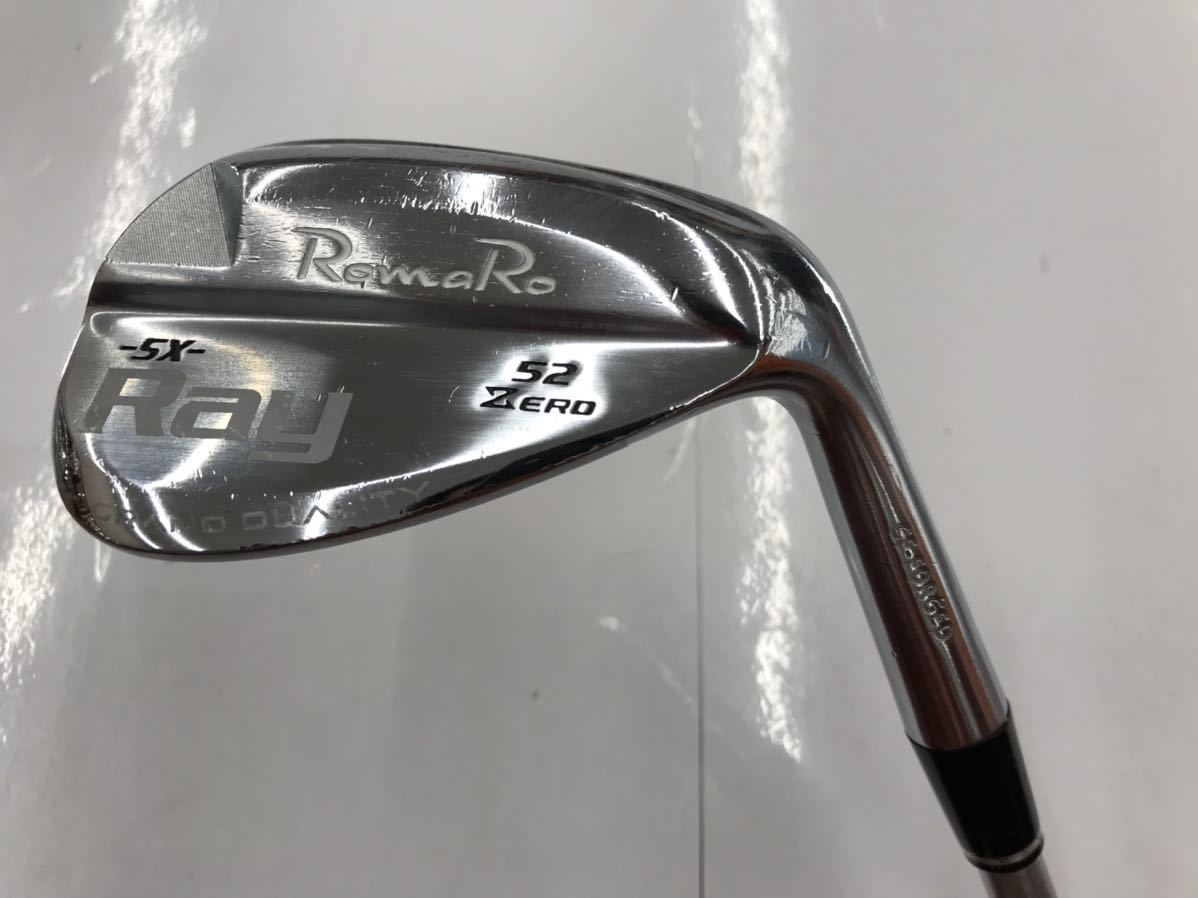 格安，セール 単品ウェッジ ロマロ Ray SX 52度 シャフト不明 メンズ右 価格(その他)｜売買されたオークション情報、yahooの商品情報をアーカイブ公開 - オークファン 男性右きき用