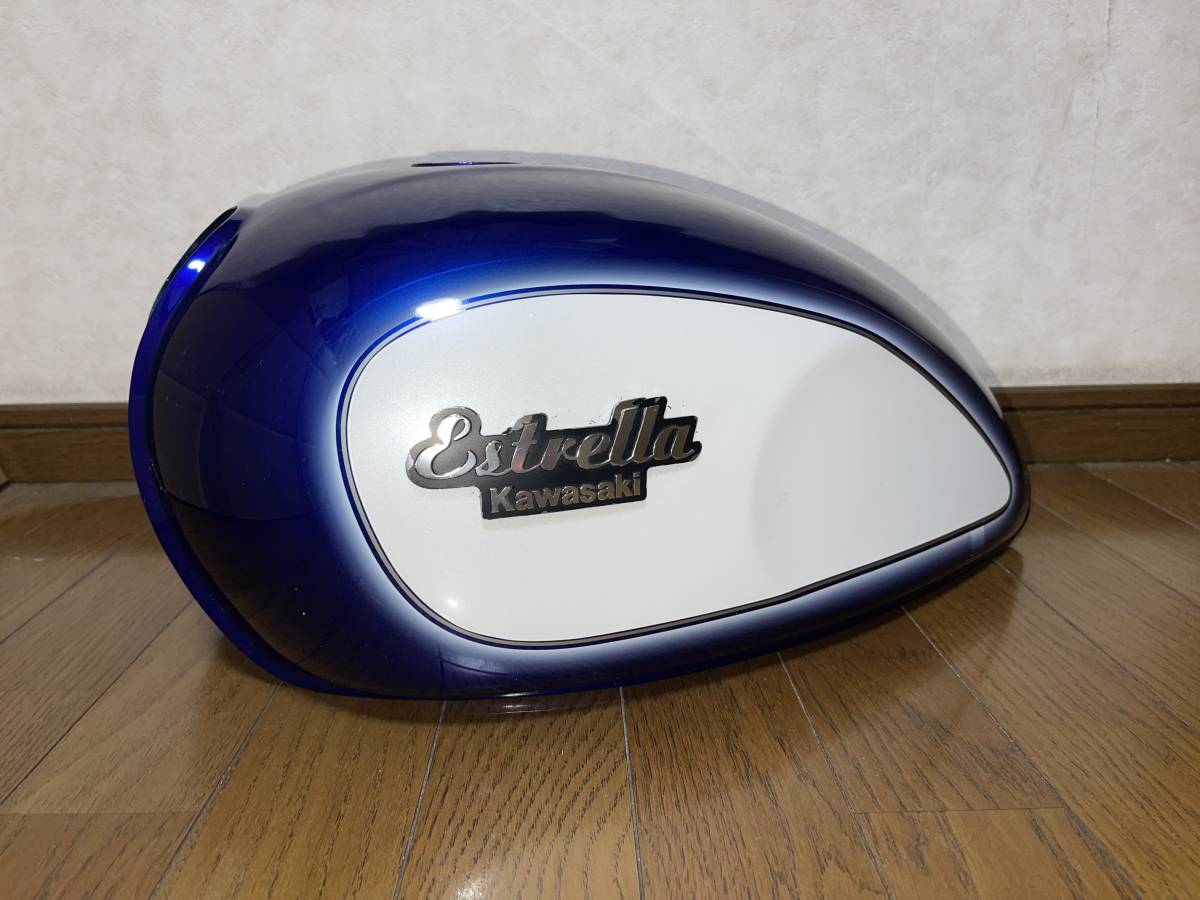 ☆カワサキエストレヤ純正ガソリンタンク送料無料！エストレア エストレヤ エストレア 純正ガソリンタンク タンク インジェクション