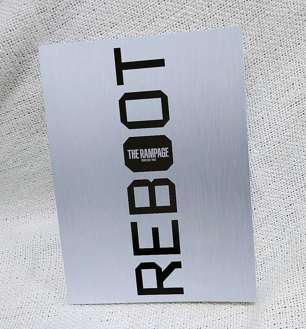 RAMPAGE THE REBOOT EXILE from TRIBE CD DVD : 0 1 Photobook Japan