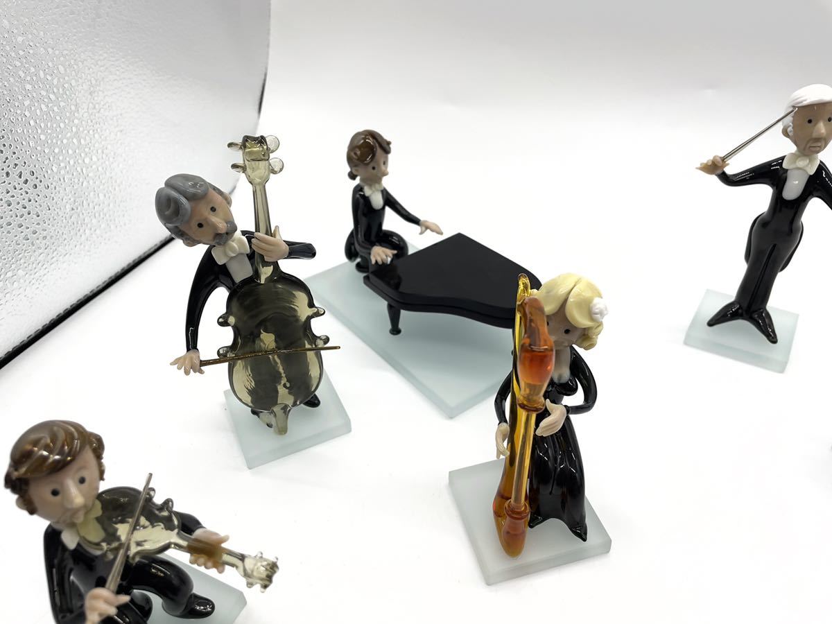 ボヘミアングラス シリーズ ドクター人形 音楽隊 チェコグラス オーケストラ人形 チェコスロバキア製 ガラス人形 高級 : ★送料無料★11体セットボヘミアングラス ボヘミアガラス - 「眼科医 難あり 東海エリアの出張買取・店舗買取