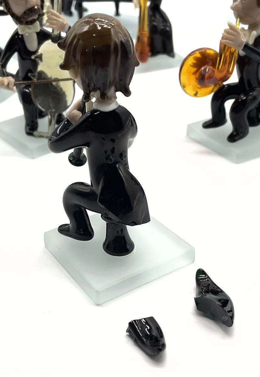 ボヘミアングラス シリーズ ドクター人形 音楽隊 チェコグラス オーケストラ人形 チェコスロバキア製 ガラス人形 高級 : ★送料無料★11体セットボヘミアングラス ボヘミアガラス - 「眼科医 難あり 東海エリアの出張買取・店舗買取