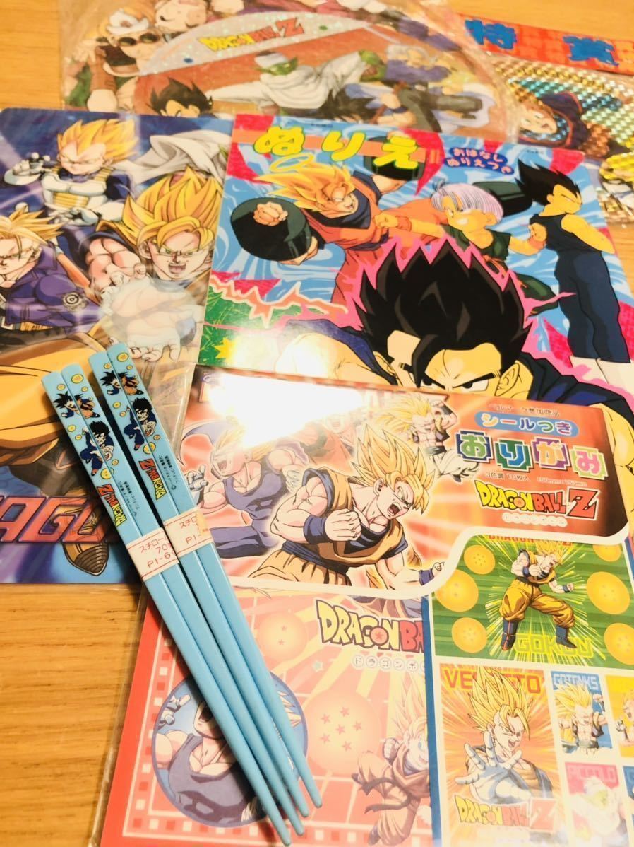 昭和レトロ ドラゴンボール メンコ ぬりえ はし 下敷 折り紙 セット その他 売買されたオークション情報 Yahooの商品情報をアーカイブ公開 オークファン Aucfan Com