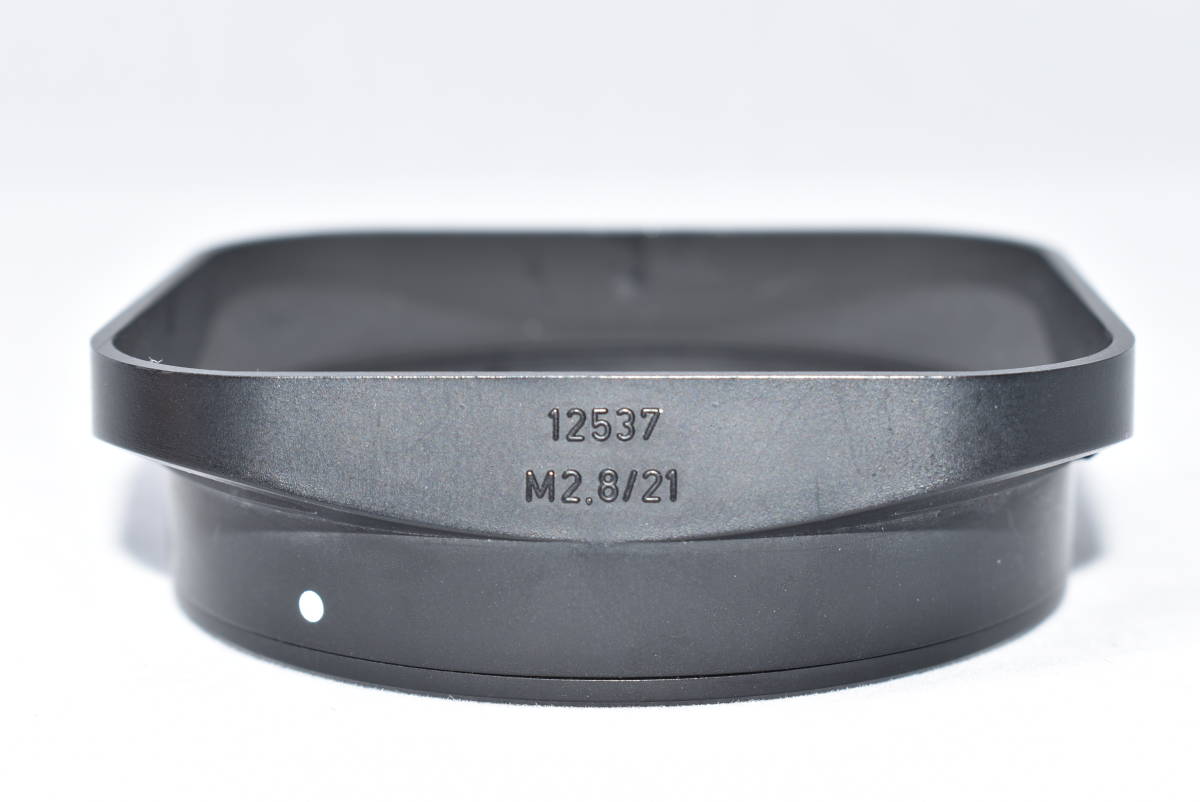| 0 ライカ ライカフード (21エルマリート) レンズフード Mレンズ用 「花形限定版 E46 LEICA カメラアクセサリー・用品 Leica 1 (エルマリート M28mm Antiquary（アンティクアリィ）