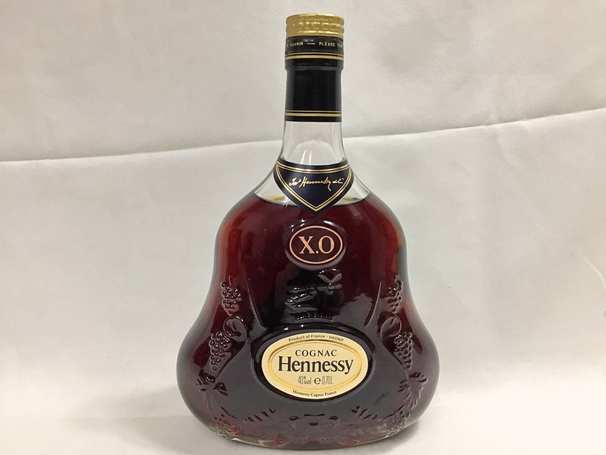 未開栓】 Hennessy XO 700ml ヘネシー コニャック クリアボトル 金