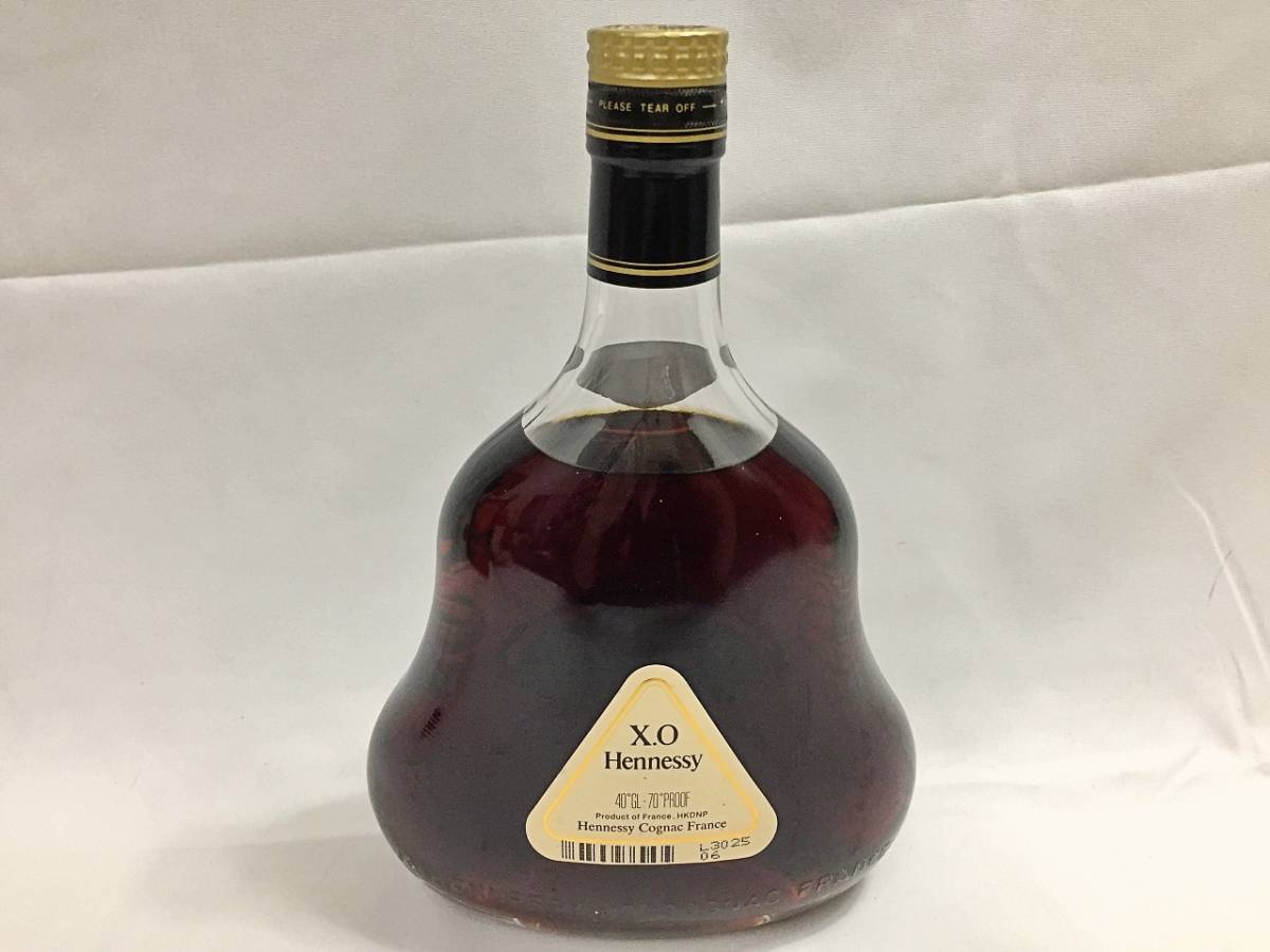 未開栓】 Hennessy XO 700ml ヘネシー コニャック クリアボトル 金