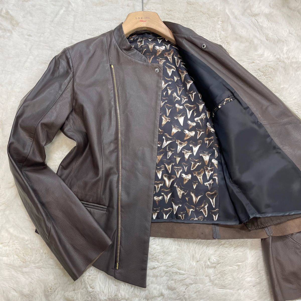 稀少変形！ ポールスミス【幻の逸品】Paul Smith レザージャケット 