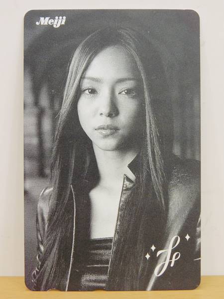 未使用）テレカ テレホンカード Namie Amuro 安室奈美恵 Meiji 50度数 