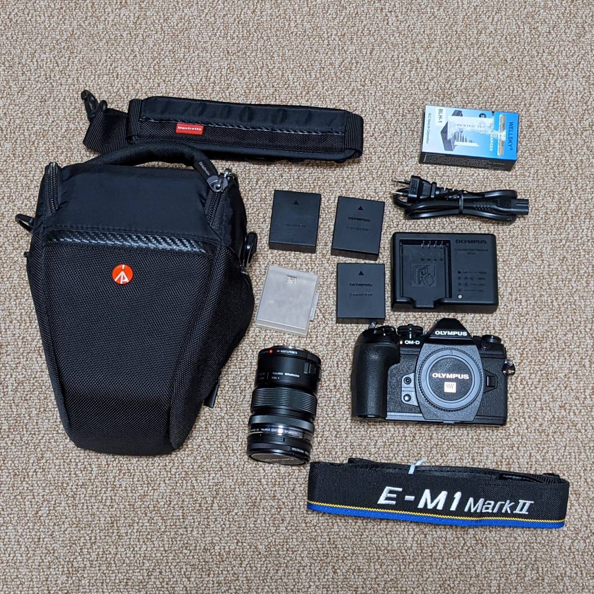 オリンパス OLYMPUS OM-D E-M1 Mark II ブラック ボディ美品
