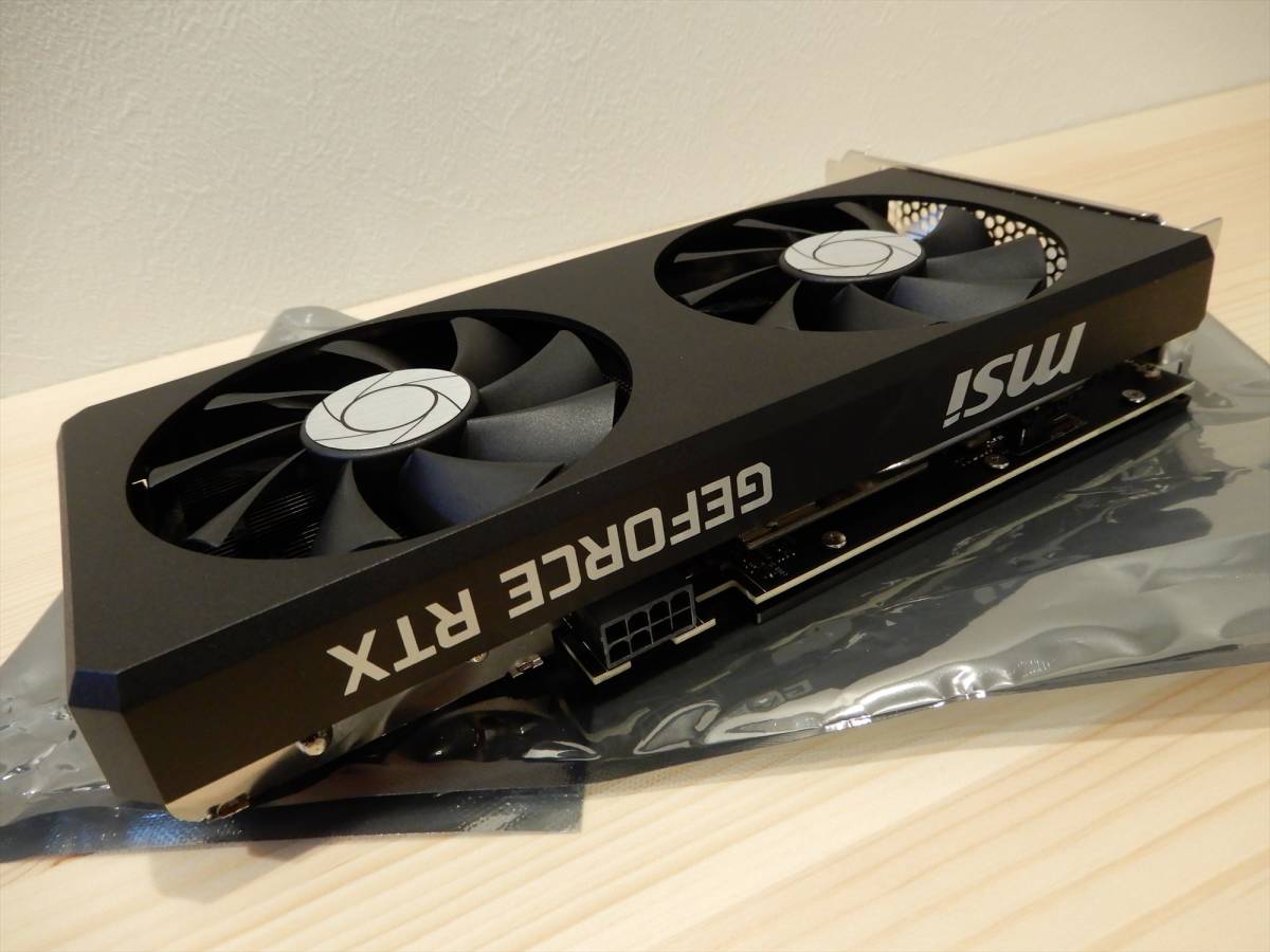 MSI GeForce RTX3060Ti TWIN FAN 8G LHR 美品 + GeForce Ti 0 HDMI 2.1 fan