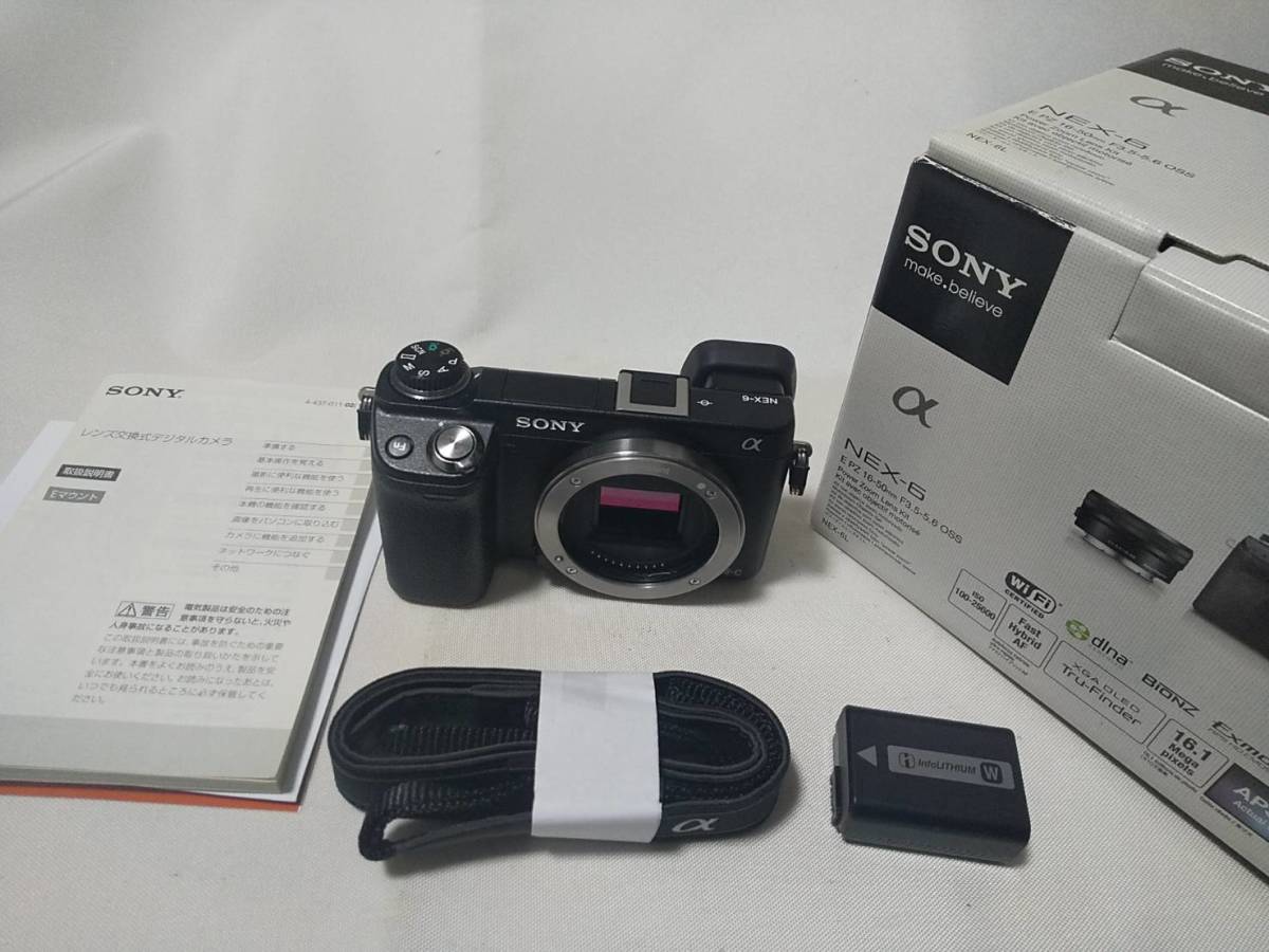 α SONY NEX-6 ボディ オークション比較 - 価格.com ミラーレス一眼 