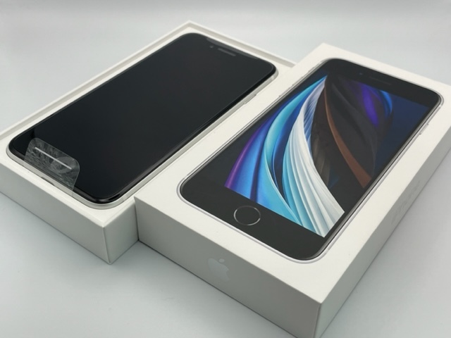 未使用品 Apple アップル iPhone SE 第2世代 128GB ホワイト SIMロック
