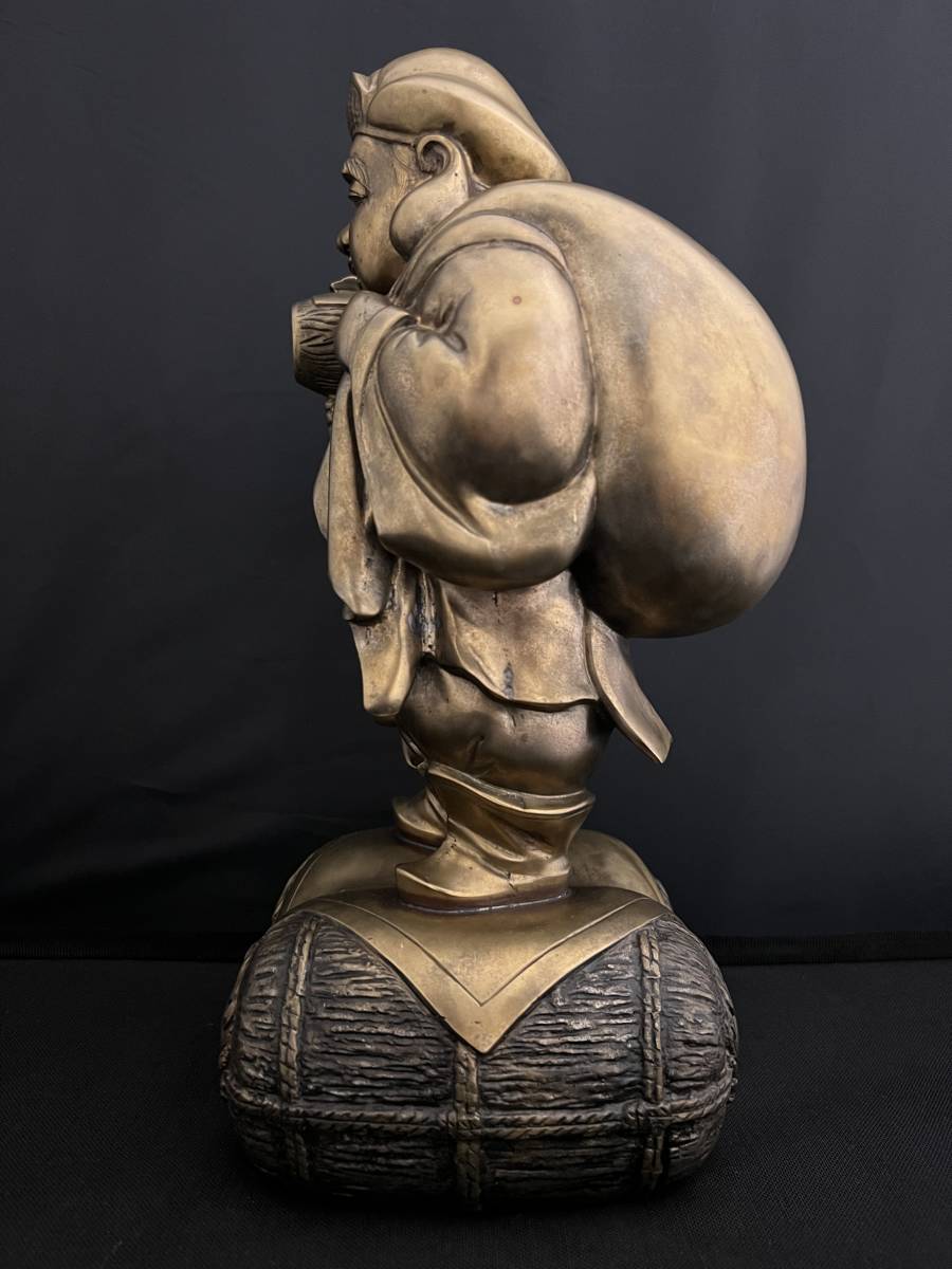 高村光雲 大黒天 七福神 ブロンズ 銅製 銅像 観音 菩薩 ブロンズ像