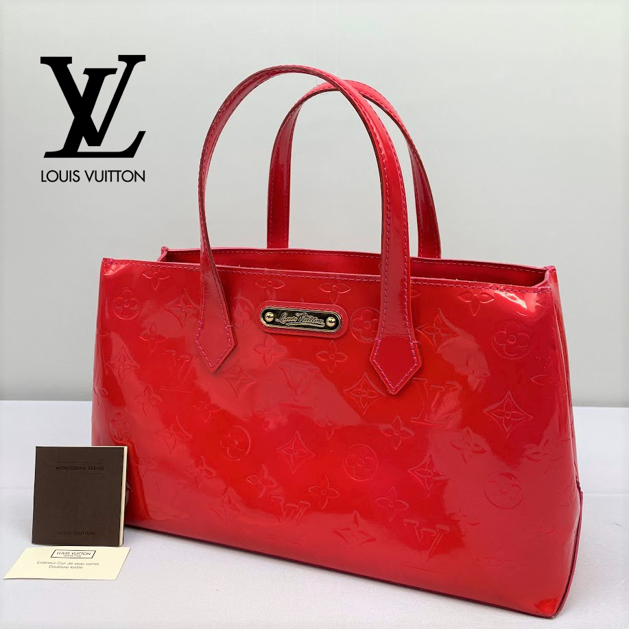 ルイヴィトン ヴェルニ VUITTON ウィルシャーPM ハンドバッグ 