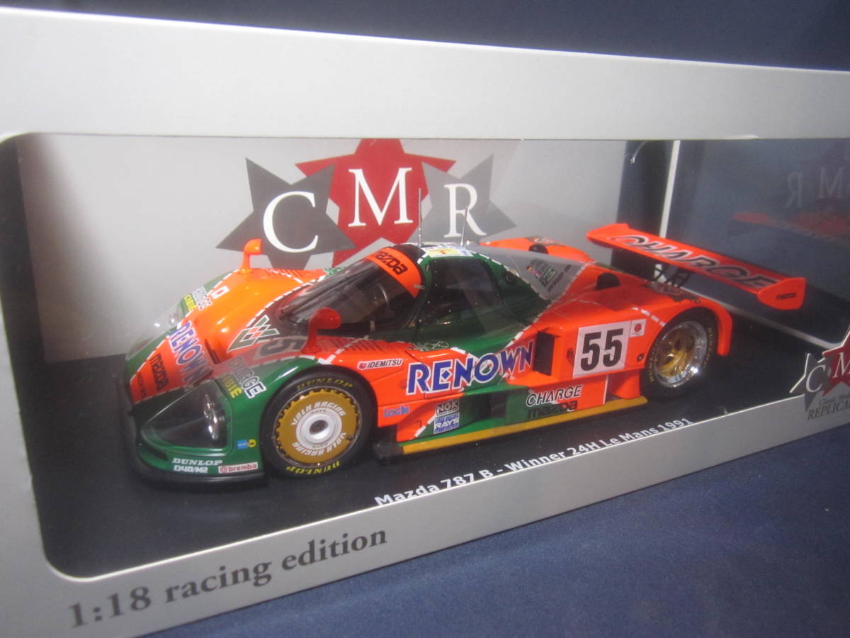 787B マツダ | 0 1⁄18 No.18 24h CMR 優勝 ルマン 1991年 #55