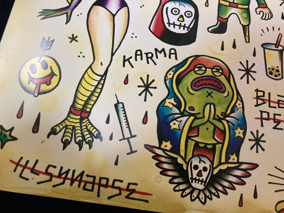 カマドクロ ILLSYNAPSE KARMA DOKUROイルシナプス 青ソフビ ILLSYNAPSE