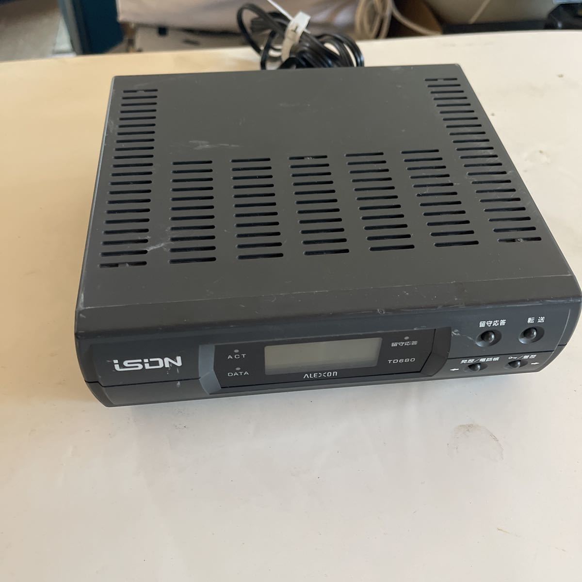 アレクソン : TD680 ISDNターミナルアダプタDSU⁄ST TD680製品情報株式 