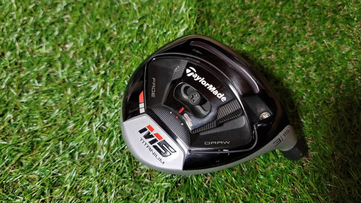 TaylorMade - 美品 テーラーメイド M5 FW 3W 15° フェアウェイウッド ヘッド テーラーメイド M5 3W 15° ヘッド フェアウェイウッド TaylorMade