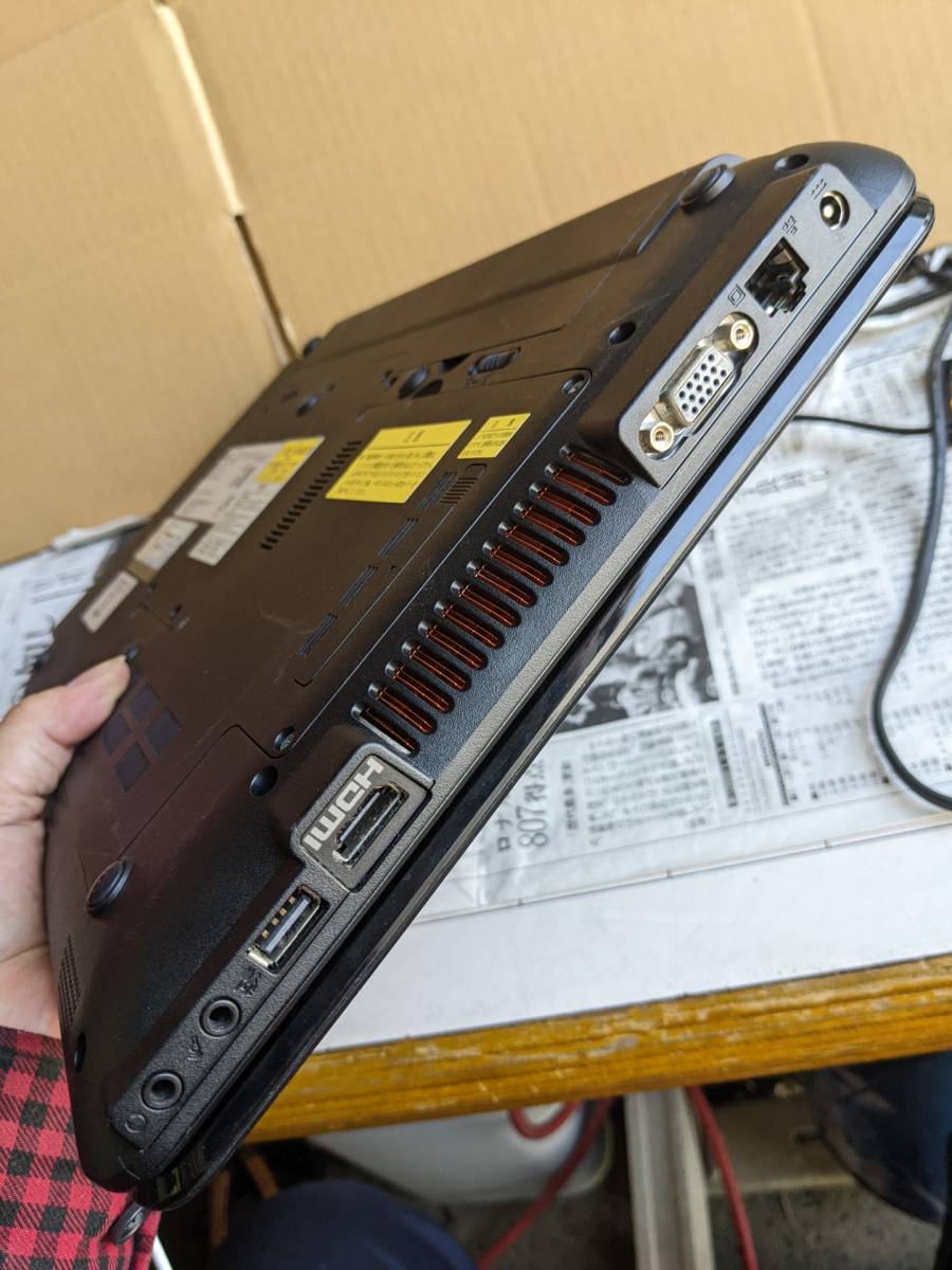 NEC LaVie LS550/D Core i5-480M 2.66GHz 4GB BD ノートパソコン