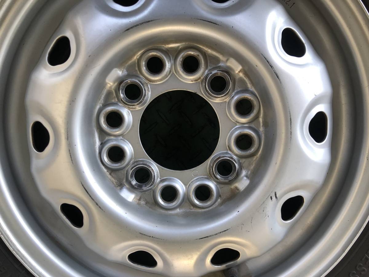 エブリィ他 12インチスチールホイール 12 4.0J 中古4本セット 