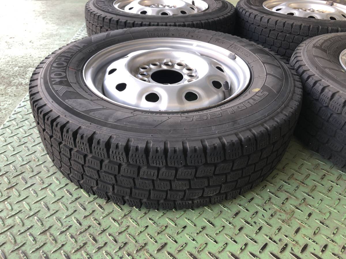 エブリィ他 12インチスチールホイール 12 4.0J 中古4本セット 