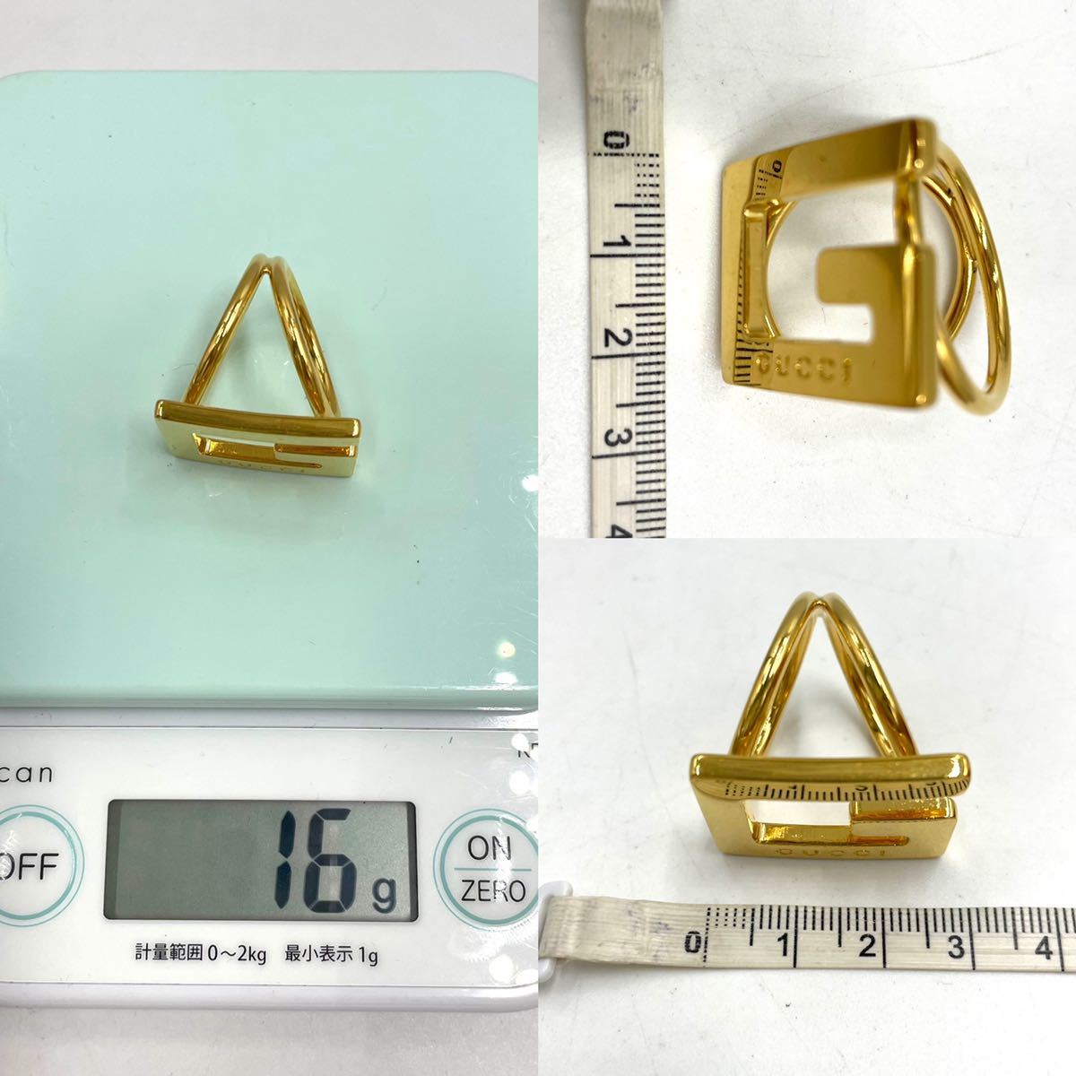 グッチ スカーフリング アクセサリー P600