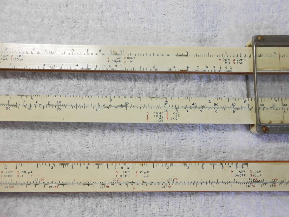 HEMMI　ヘンミ計算尺　10インチ　№２５６　HA　（1957年1月）_4