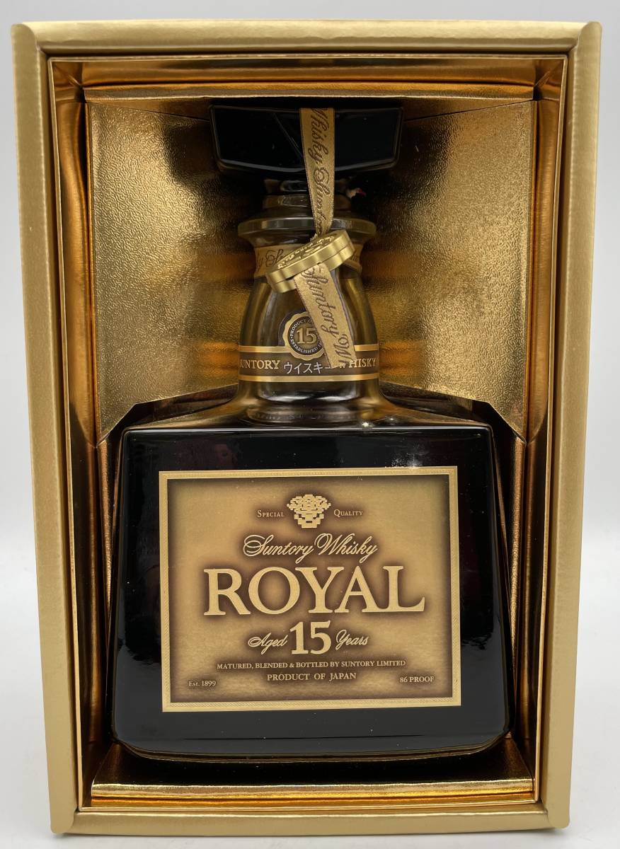i7565S 【未開栓】Suntory Whiskey サントリー ウイスキー ROYAL 15年